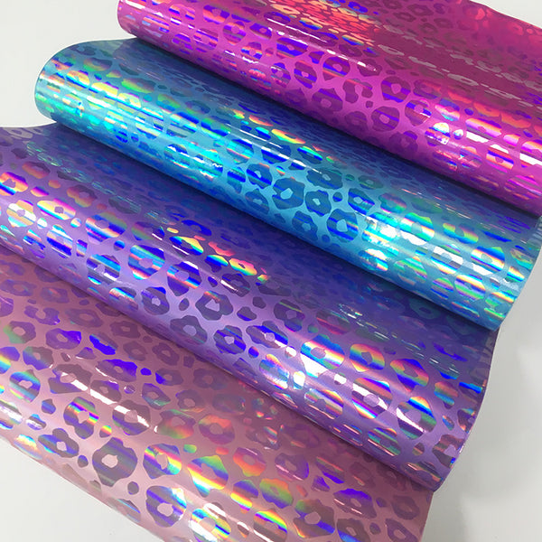 In Stock Retail - Bag Makers Delight - Leopard Glam Holographic (346)