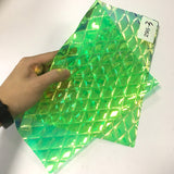 In Stock Retail - Bag Makers Delight - Prismatic Iridescent pvc film (295)