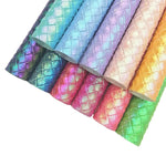 In Stock Retail - Bag Makers Delight - Iridescent Basketweave Embossed Vinyl Faux Leather (41220)