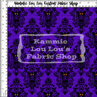 R118 Retail:  - Not So Haunted Halloween - Wallpaper - Purple