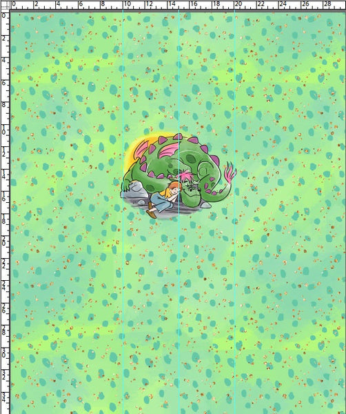 R118 Retail:  Dragon Friend - Panel - ADULT