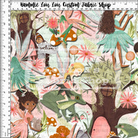 R118 Retail:  Magical Fairy Garden - Main Toss - Regular Scale - Watercolor